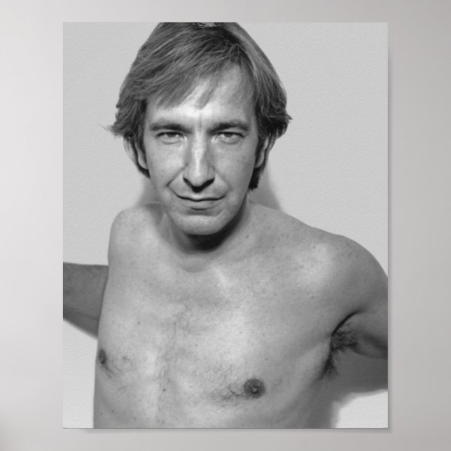 Alan Rickman Poster (Framsidan)