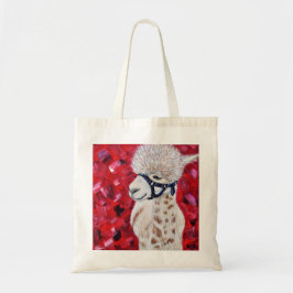 Alan the Alpaca Painting Tygkasse