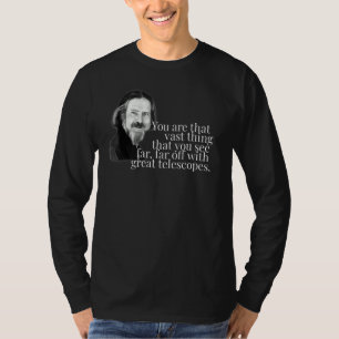 Alan Watts, du är ju så stor Sak du ser med T Shirt