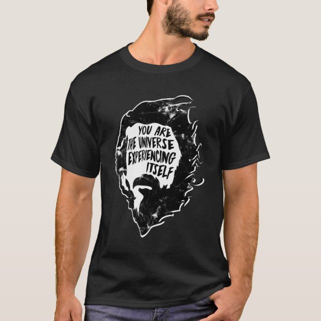 Alan Watts, du är Långärmaden Shirt T (Framsida)