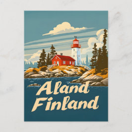 Åland Finland Vykort