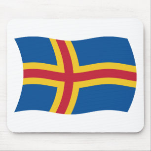 Åland Flagga Musmatta