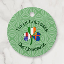 Åland Ireland USA Shamrock Personlig