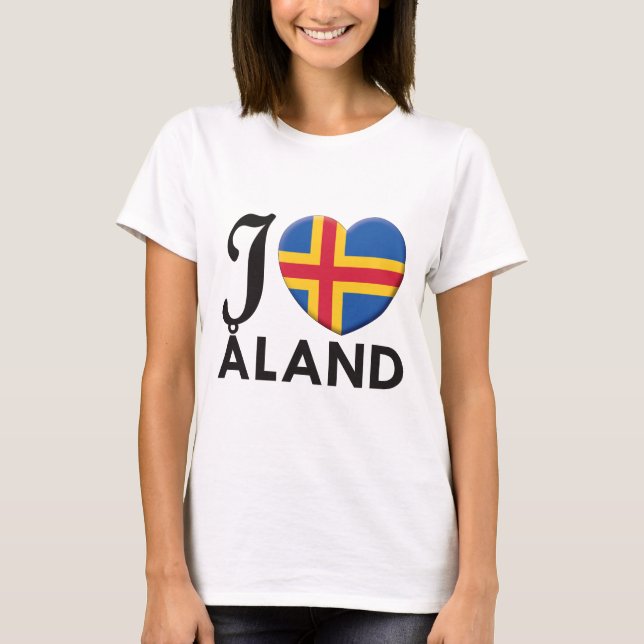 Aland kärlek t-shirt (Framsida)