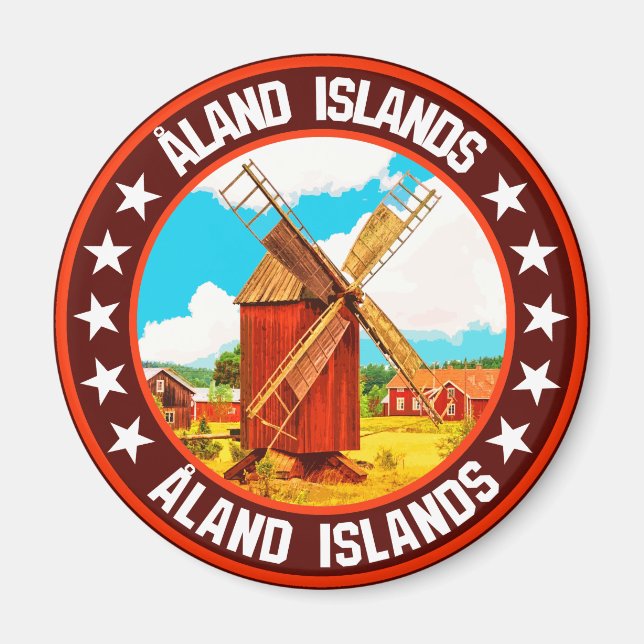 Åland Magnet (Framsidan)