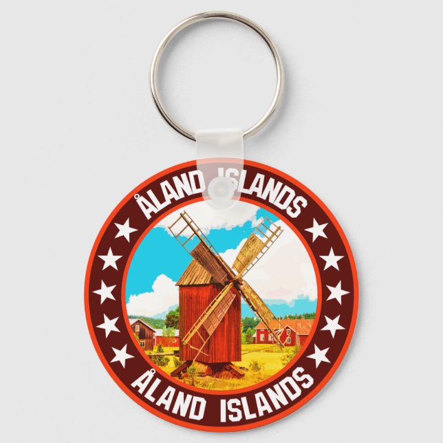Åland Nyckelring (Framsida)