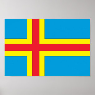 Aland öflagga poster
