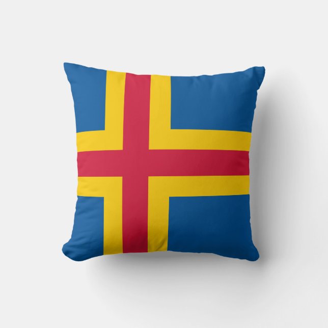 Ålands flagga kudde (Framsida)