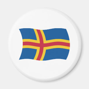 Ålands Flagga Magnet