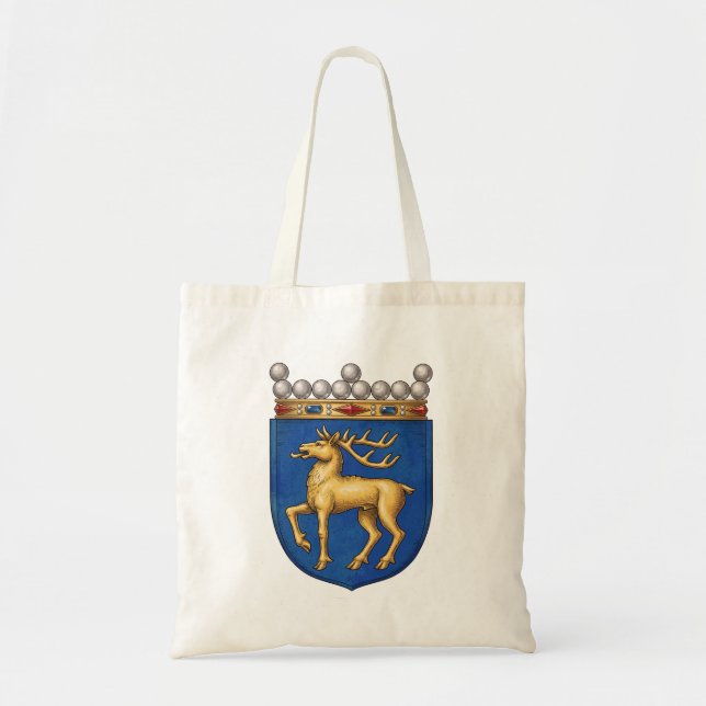Ålands landskapsvapen symbol emblem flagga tygkasse (Framsidan)