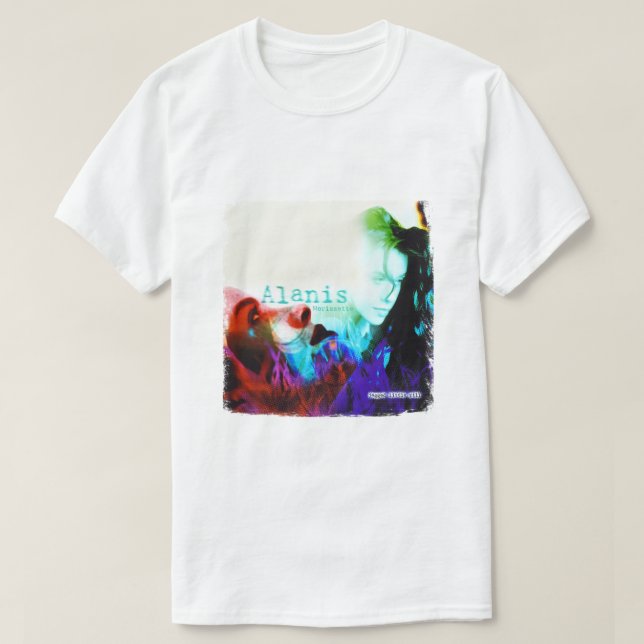 Alanis Jagged Little Pill Album T Shirt (Design framsida)
