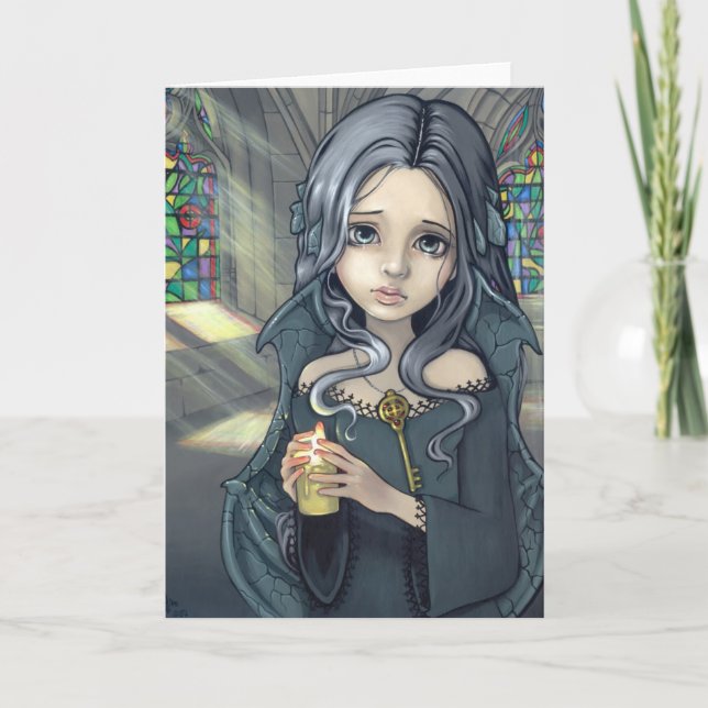 "Alannah" hälsningkort Kort (Framsida)