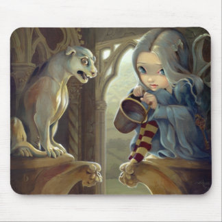 "Alannah och gargoylen" Mousepad Musmatta