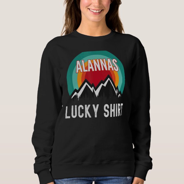 Alannas Lucky T Shirt (Framsida)