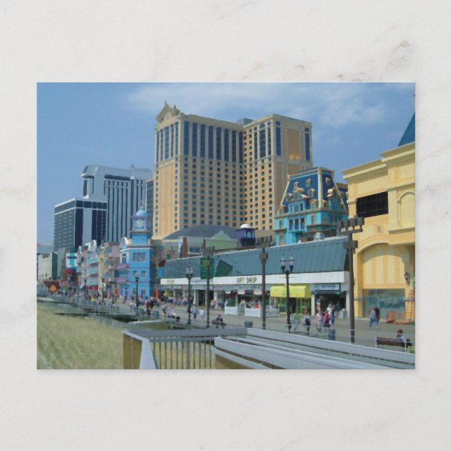 Alantic City Vykort (Framsida)