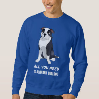 Alapaha,Alapaha Blue Blood Bulldog Alapaha Bulldog Lång Ärmad Tröja