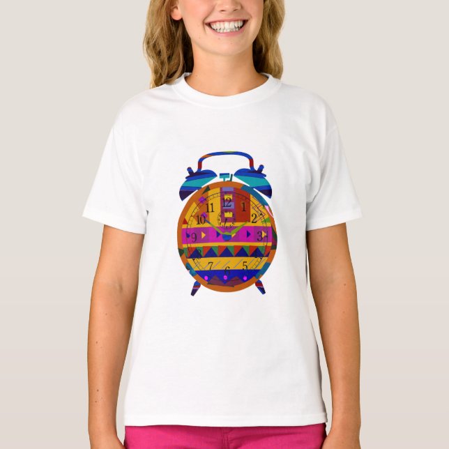 Alarm Clock T Shirt (Framsida)