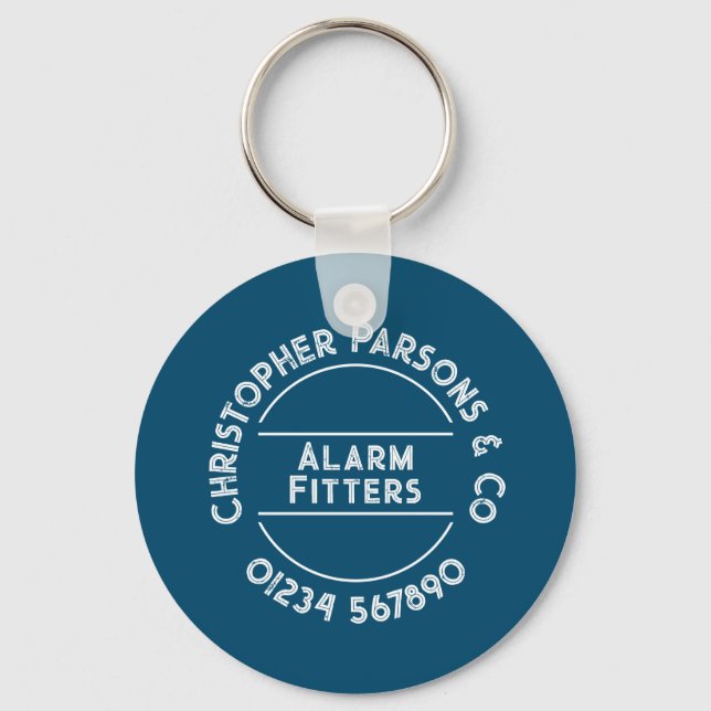 Alarm Fitters Keychain Nyckelring (Framsida)