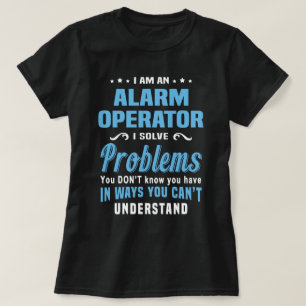 Alarm operator t shirt