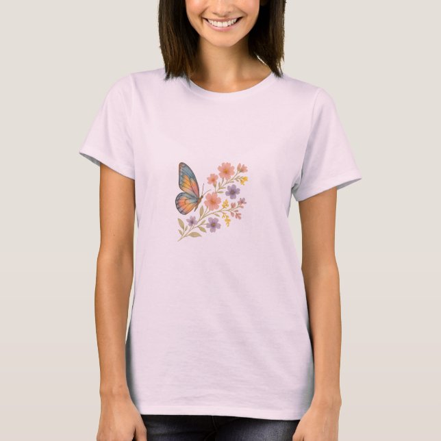Alas de Primavera T Shirt (Framsida)