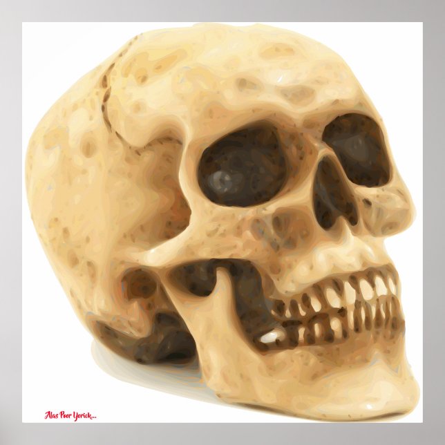Alas Poor Yorick Affisch (Framsidan)