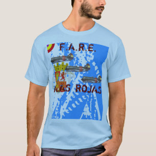 ALAS ROJAS spanskt republikanskt flygvapen Tee Shirt