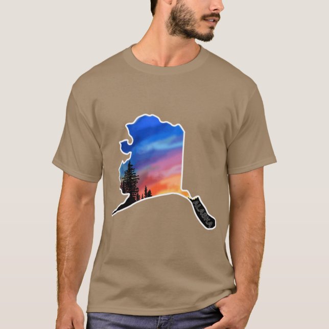 Alaska 10 t shirt (Framsida)