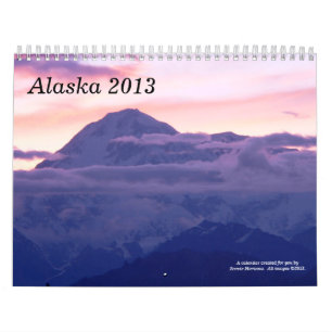 Alaska 2013 kalender