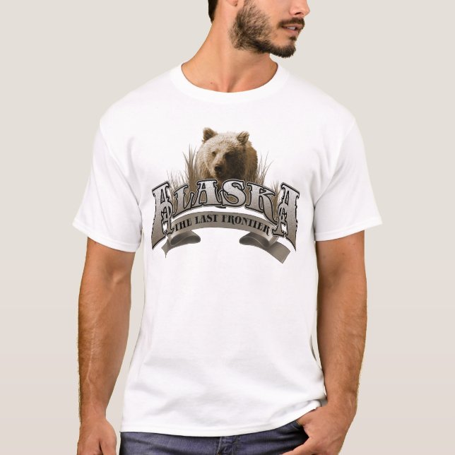 Alaska 2013 med BEAR.png Tee Shirt (Framsida)