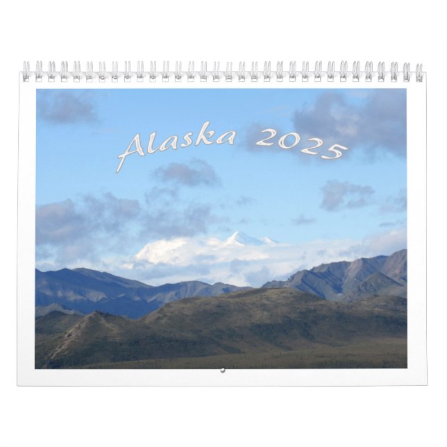 Alaska 2025 Calendar Kalender (Omslag)