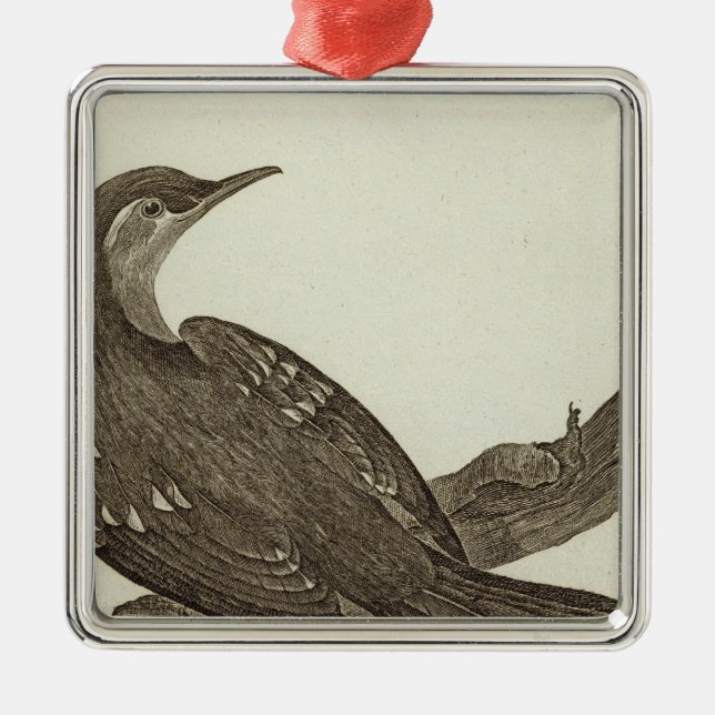 Alaska 2 julgransprydnad metall (Framsidan)