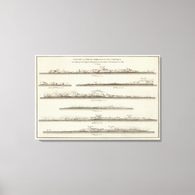 Alaska 3 canvastryck (Framsida)