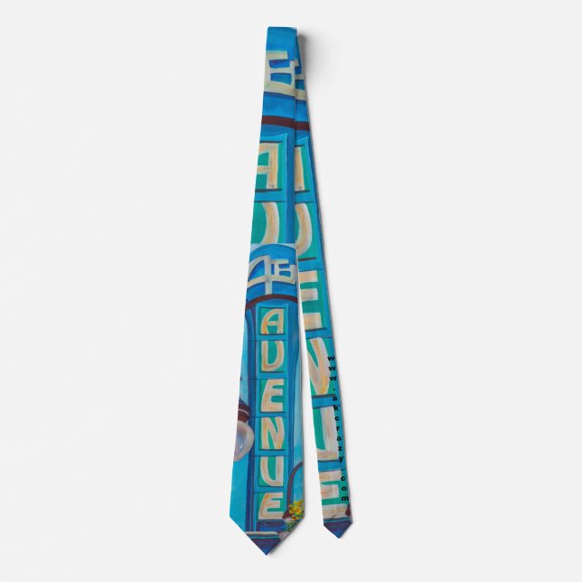 Alaska 4:e Ave. Marquee Tie Slips (Framsida)