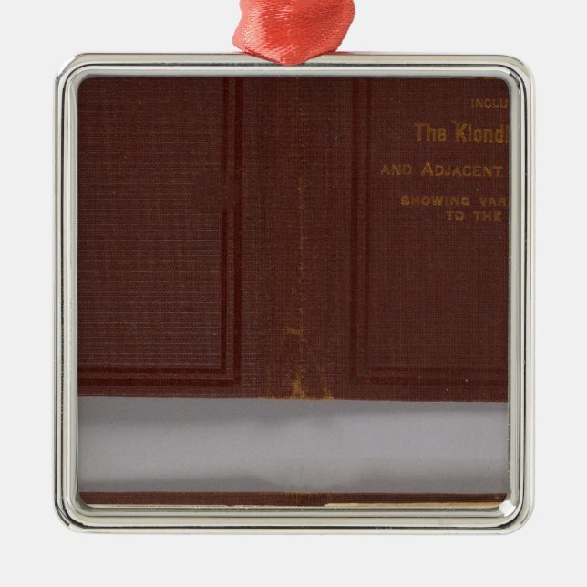 Alaska 4 julgransprydnad metall (Framsidan)