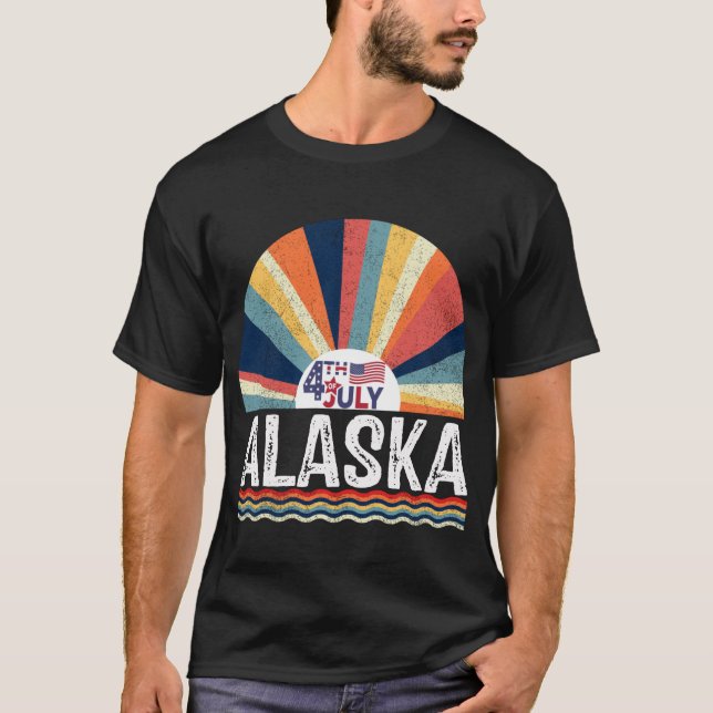 Alaska 4 juli t shirt (Framsida)