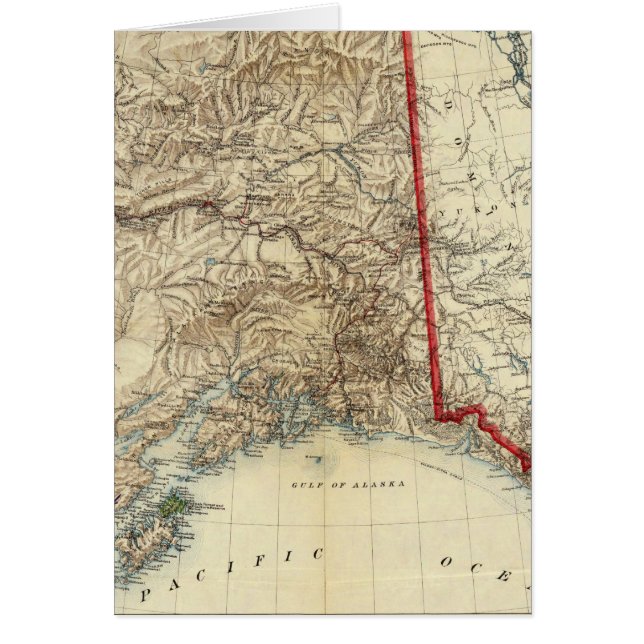 Alaska 5 hälsningskort (Framsidan)