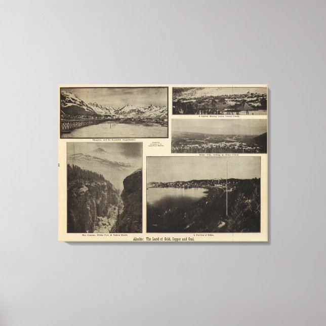 Alaska 6 canvastryck (Framsida)