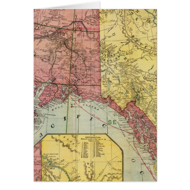 Alaska 6 hälsningskort (Framsidan)