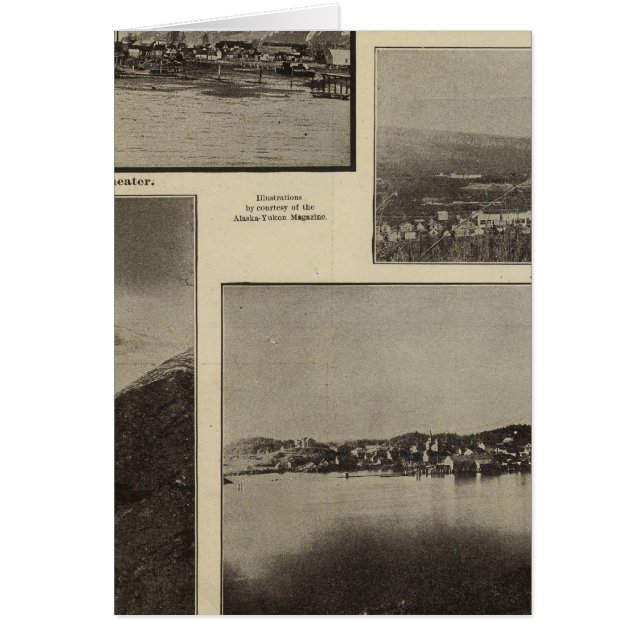 Alaska 7 hälsningskort (Framsidan)