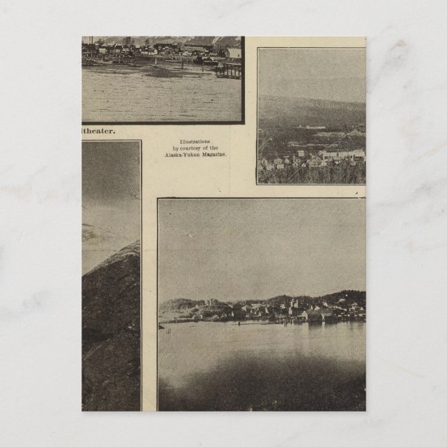Alaska 7 vykort (Framsida)
