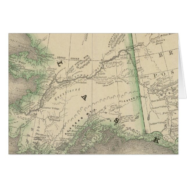 Alaska 9 hälsningskort (Framsidan Horizontal)