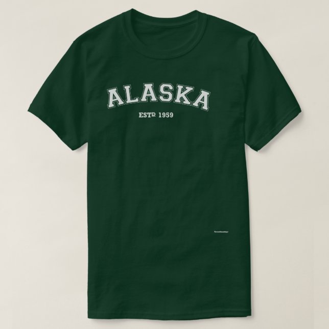 Alaska Alaska Soft Comfy Mysigt TShirt T Shirt (Design framsida)