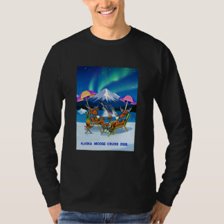 Alaska Älg Kryssning 2026 långärmad t-shirt