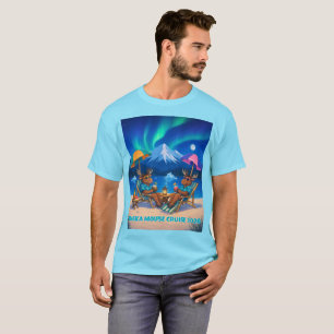 Alaska Älg Kryssning 2026 Trendigt T Shirt