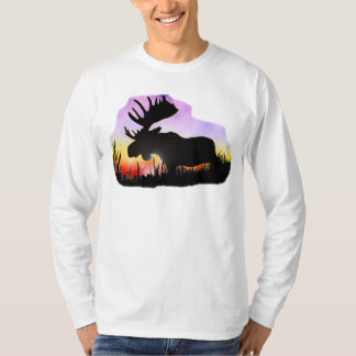 Alaska älg Sillouette Tee