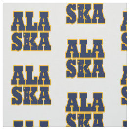 Alaska amerikanstatlig flagga tyg