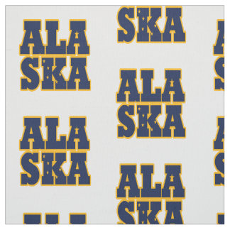 Alaska amerikanstatlig flagga tyg