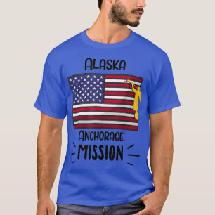 Alaska Anchorage Mormon LDS Uppdrag Missionär T Shirt