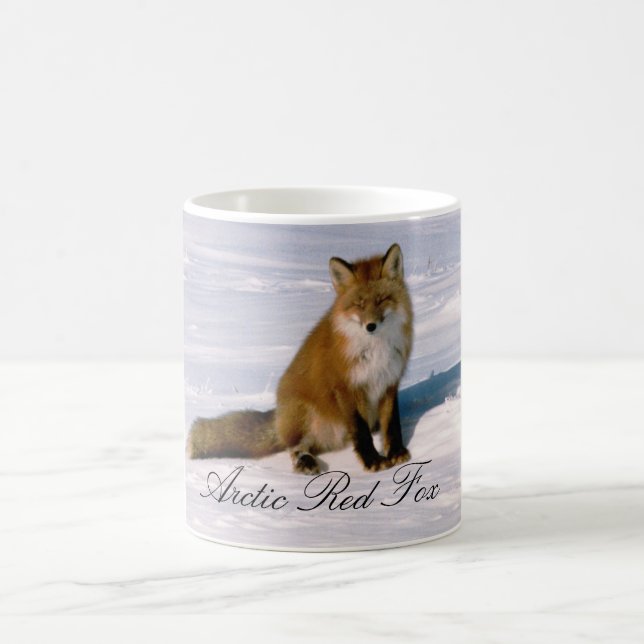 Alaska Arctic Red Fox Coffee Mugg (Center)