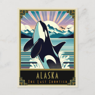 Alaska Art Deco Vykort